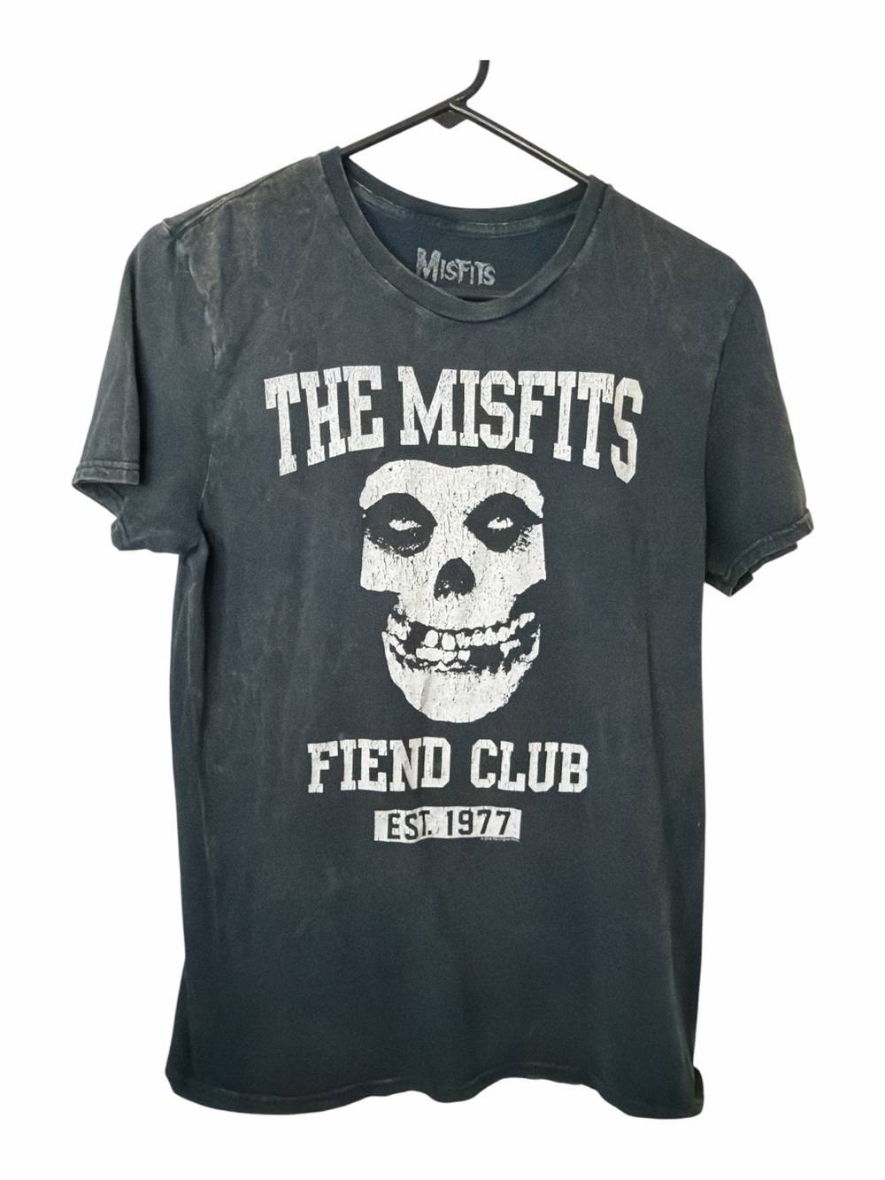 Misfit Fiends Club Shirt Distressed Skull